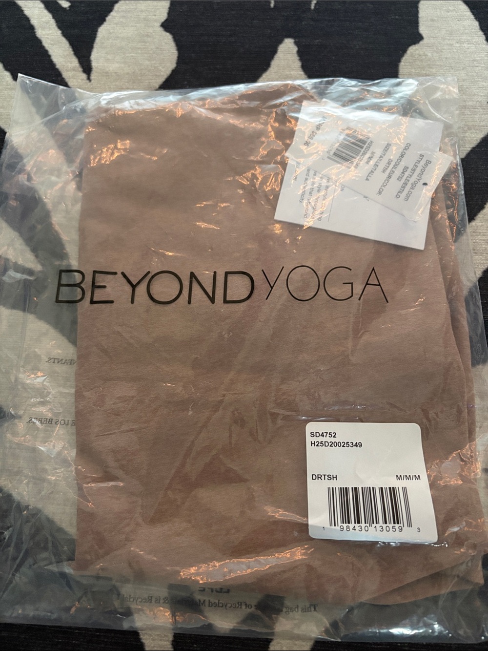 Beyond Yoga Dusty Mauve/Taupe High-Rise Leggings